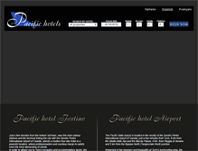 Tablet Screenshot of pacifichotels.it
